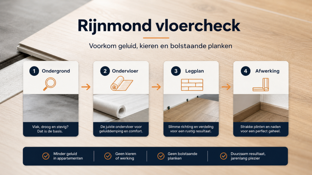 Laminaat in hal en trapgat: zo voorkomt u rommelige overgangen