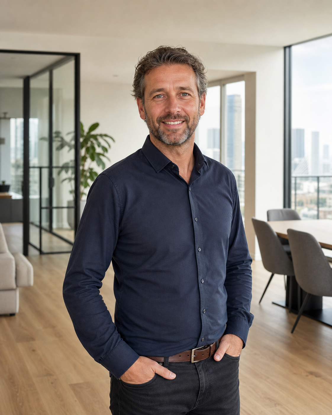 Ruben van Dijk, vloeradviseur bij Laminaat Rijnmond